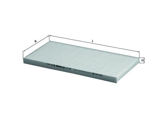 KNECHT LA 35 Filter, cabin air