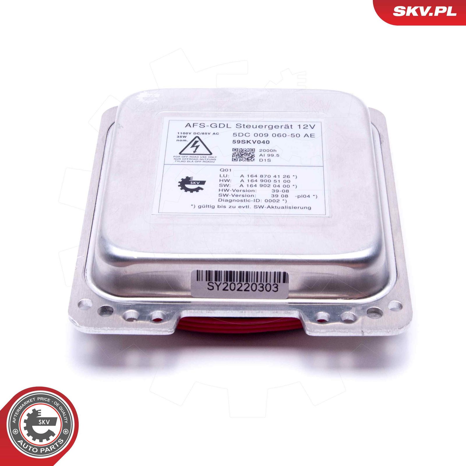 ESEN SKV 59SKV040 Control unit, lights