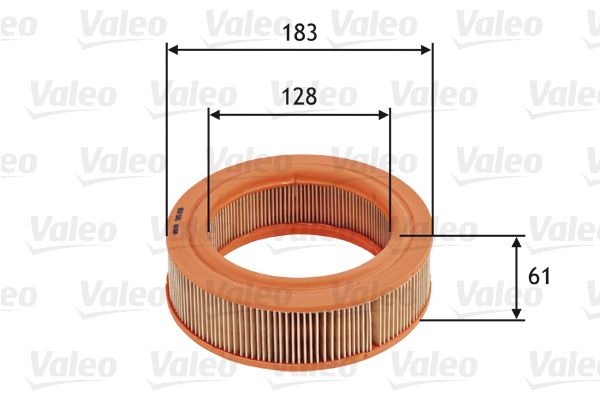 VALEO 585656 Oro filtras