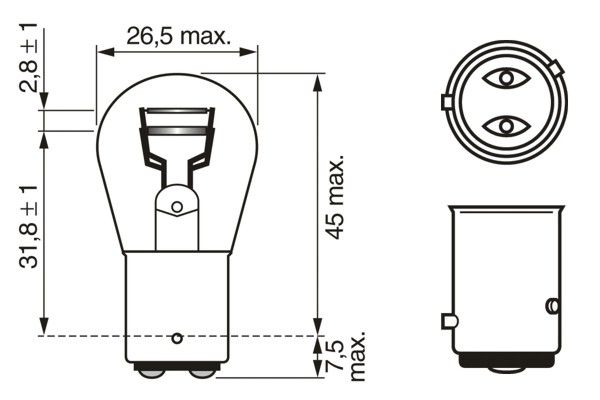 Bulb, stop light-6