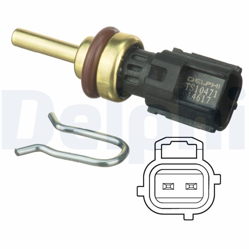 DELPHI TS10471 Sensor, coolant temperature
