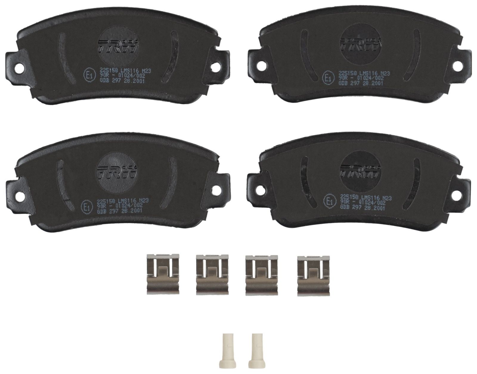 stabdžių trinkelių rinkinys, diskinis stabdys-1