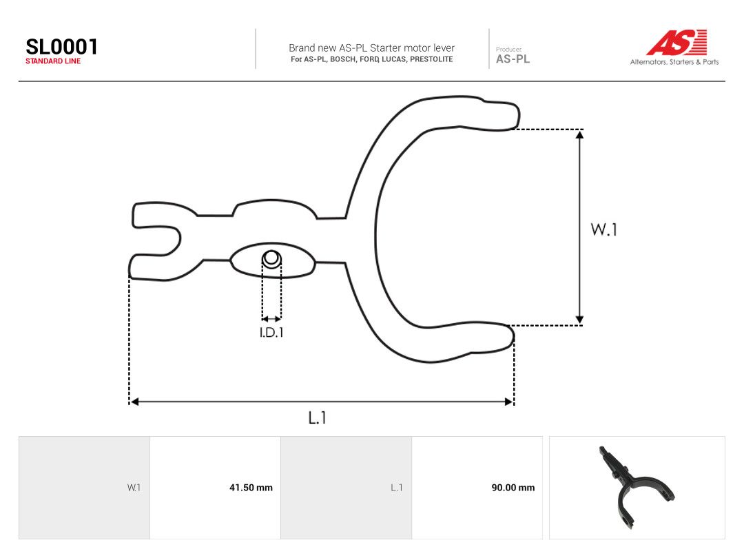 Starter Lever, carburettor-1