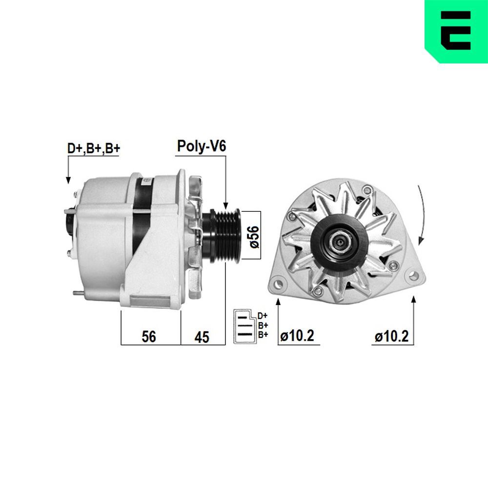 ERA 210014A Alternator