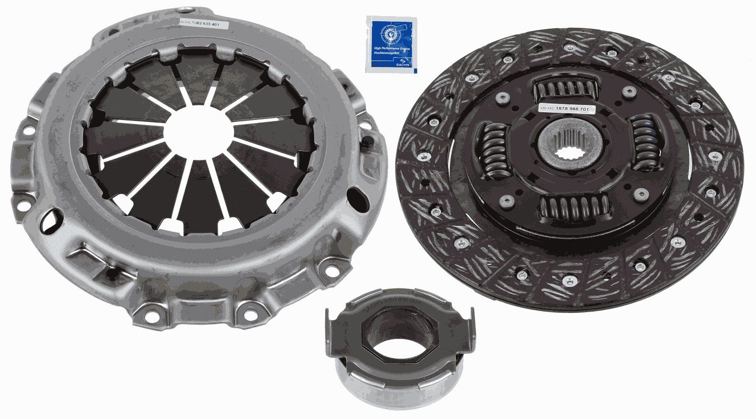 SACHS 3000 840 701 Clutch kit