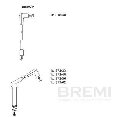 BREMI 300/501 Ignition cable kit