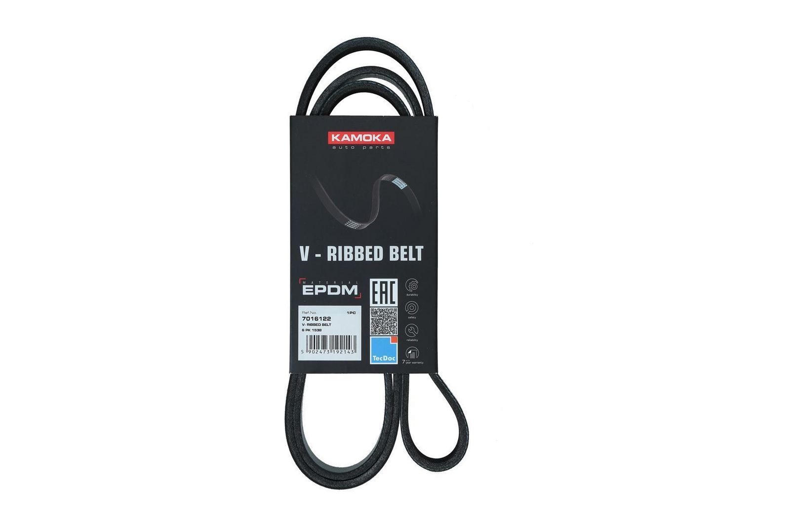 KAMOKA 7016122 V-ribbed belt