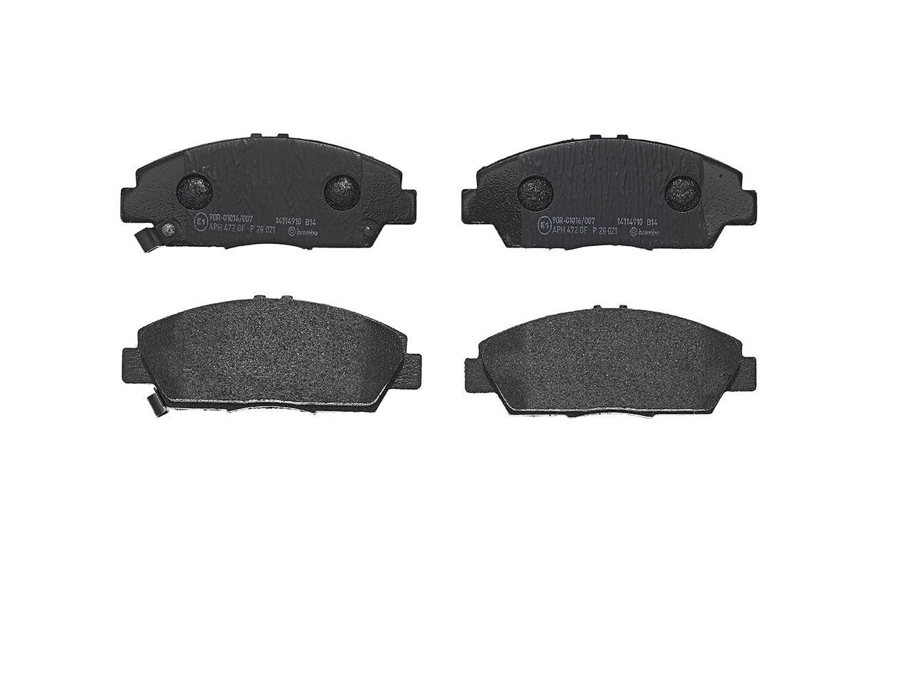 BREMBO P 28 021 Brake pad set, disc brake