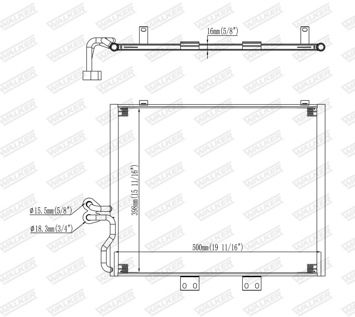 Condenser, air conditioning-6
