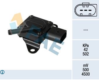 FAE 16145 Sensor, exhaust pressure