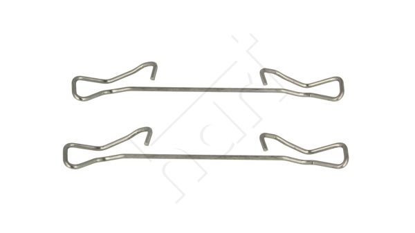HART 224 670 Accessory kit, disc brake pad