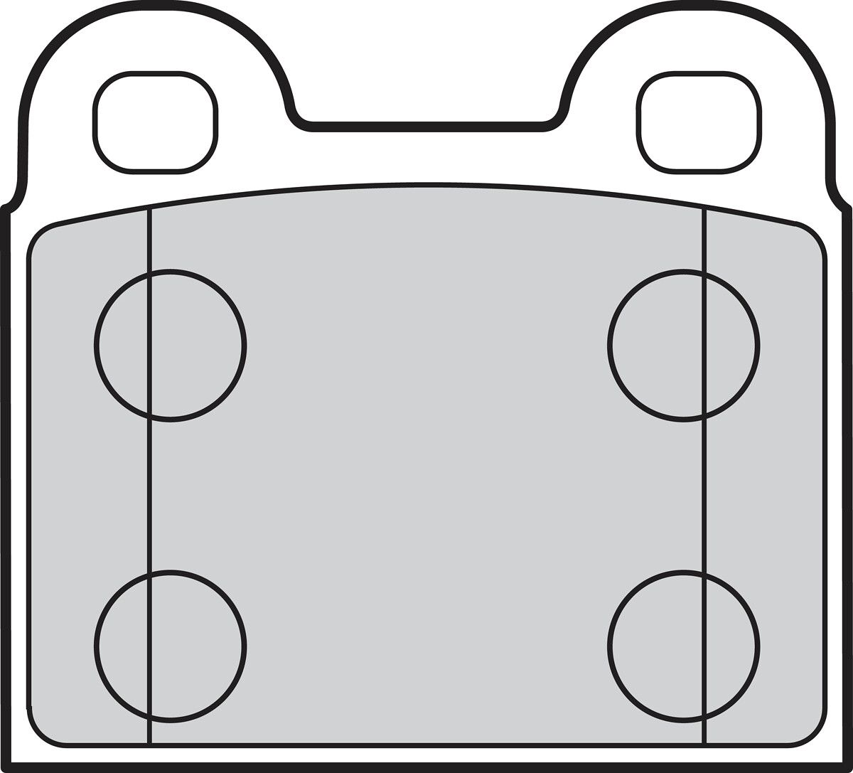 Brake Pad Set, disc brake-1
