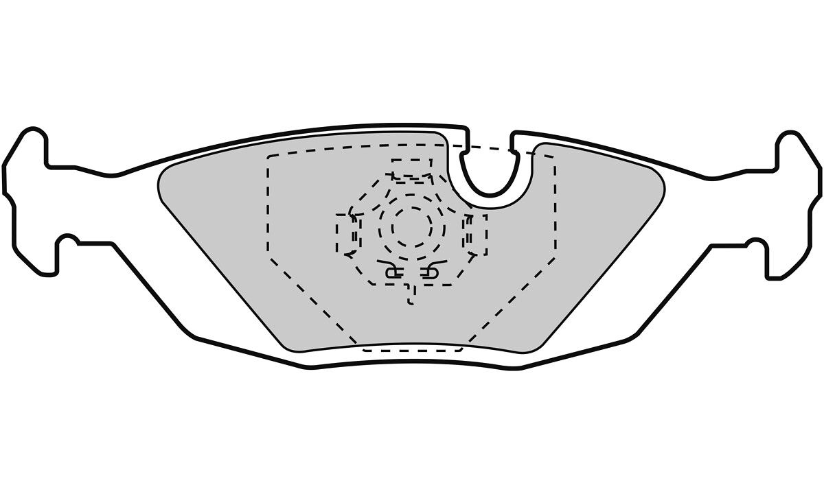 Brake Pad Set, disc brake-1