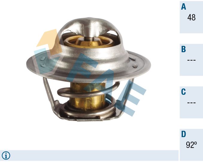 FAE 5202992 Thermostat, coolant