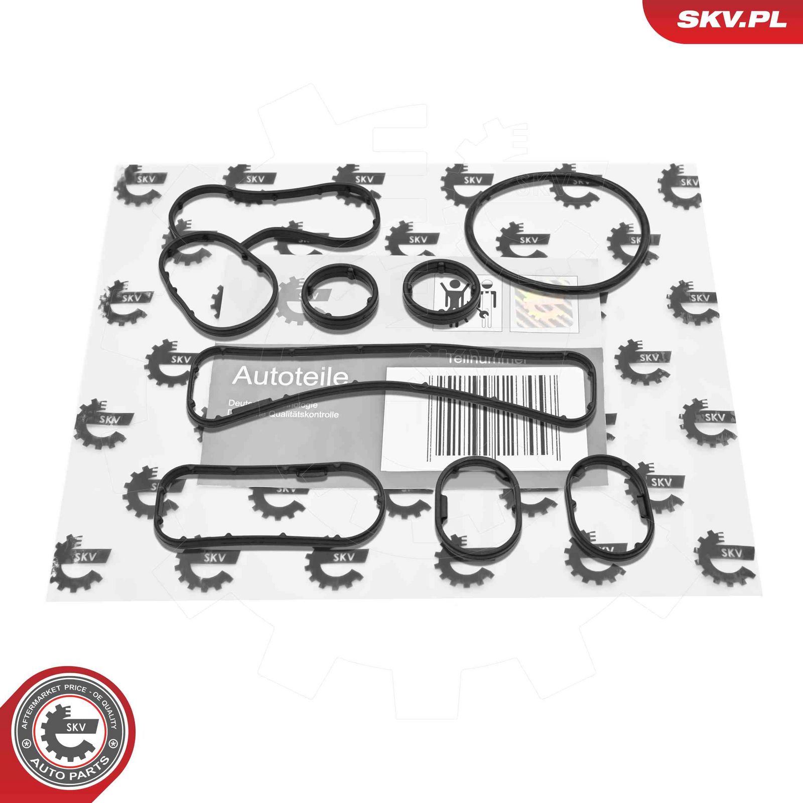 Gasket Set, oil cooler-1