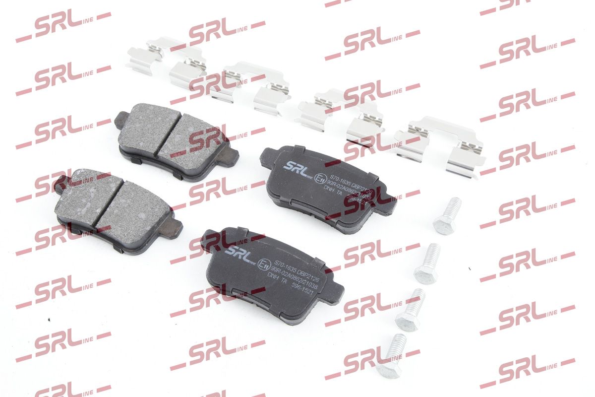 SRLINE S70-1635 Brake pad set, disc brake