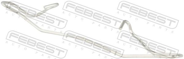 FEBEST 1603-001 Spring, disc brake pad