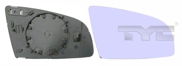 TYC 302-0028-1 Mirror glass, exterior mirror