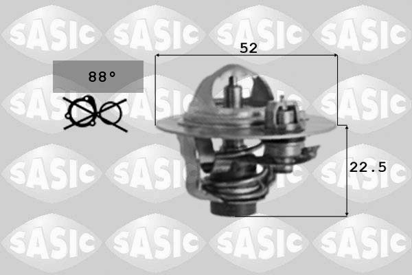 SASIC 9000089 Thermostat, coolant