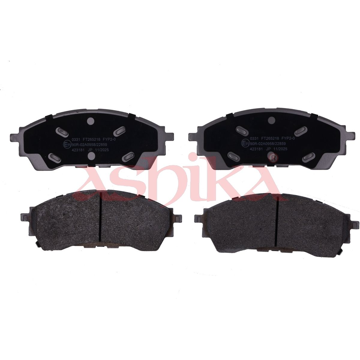ASHIKA 51-00-0331 Brake pad set, disc brake