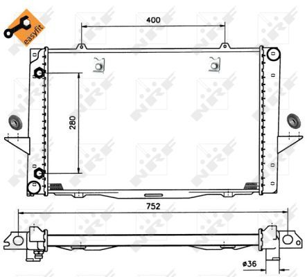 Radiator, engine cooling-6