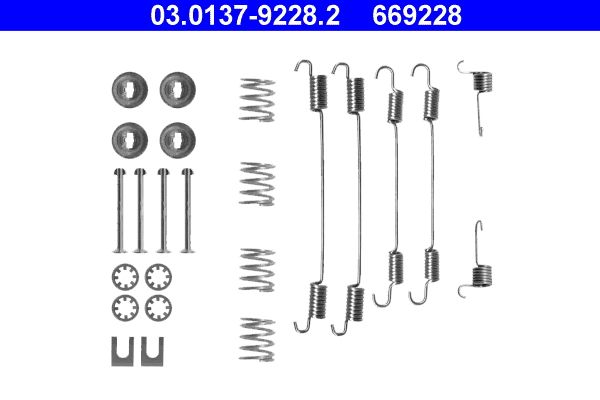 ATE 03.0137-9228.2 Accessory kit, brake shoes