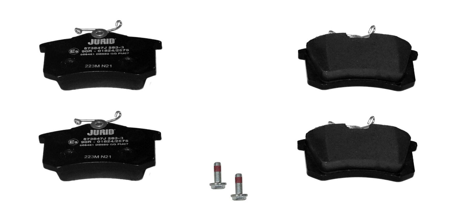 JURID 573847J Brake pad set, disc brake