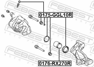 Repair Kit, brake caliper-1