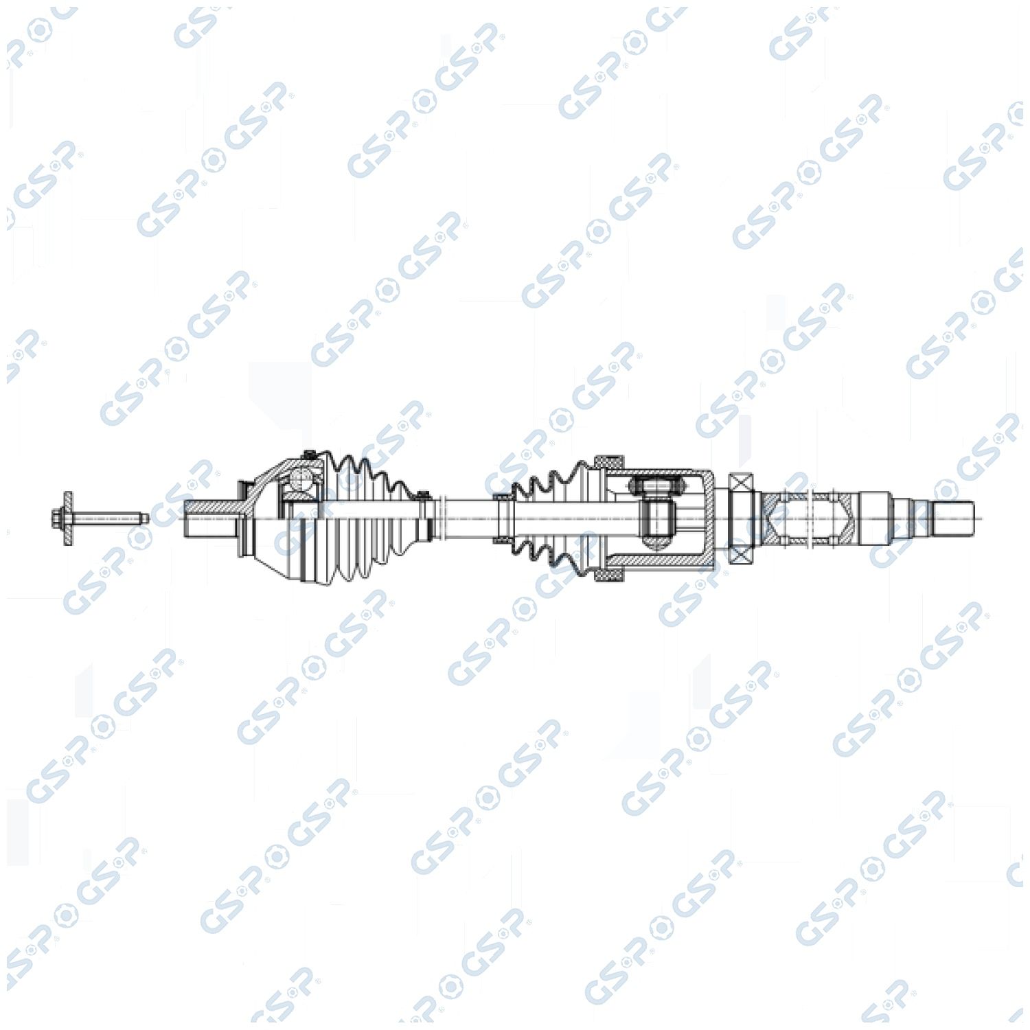GSP 259444OL Drive shaft