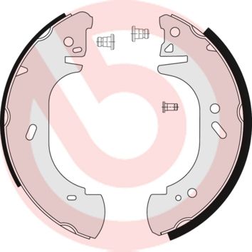 BREMBO S 24 522 Brake shoe set