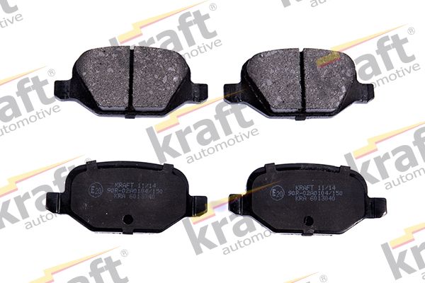 KRAFT AUTOMOTIVE 6013040 Brake pad set, disc brake