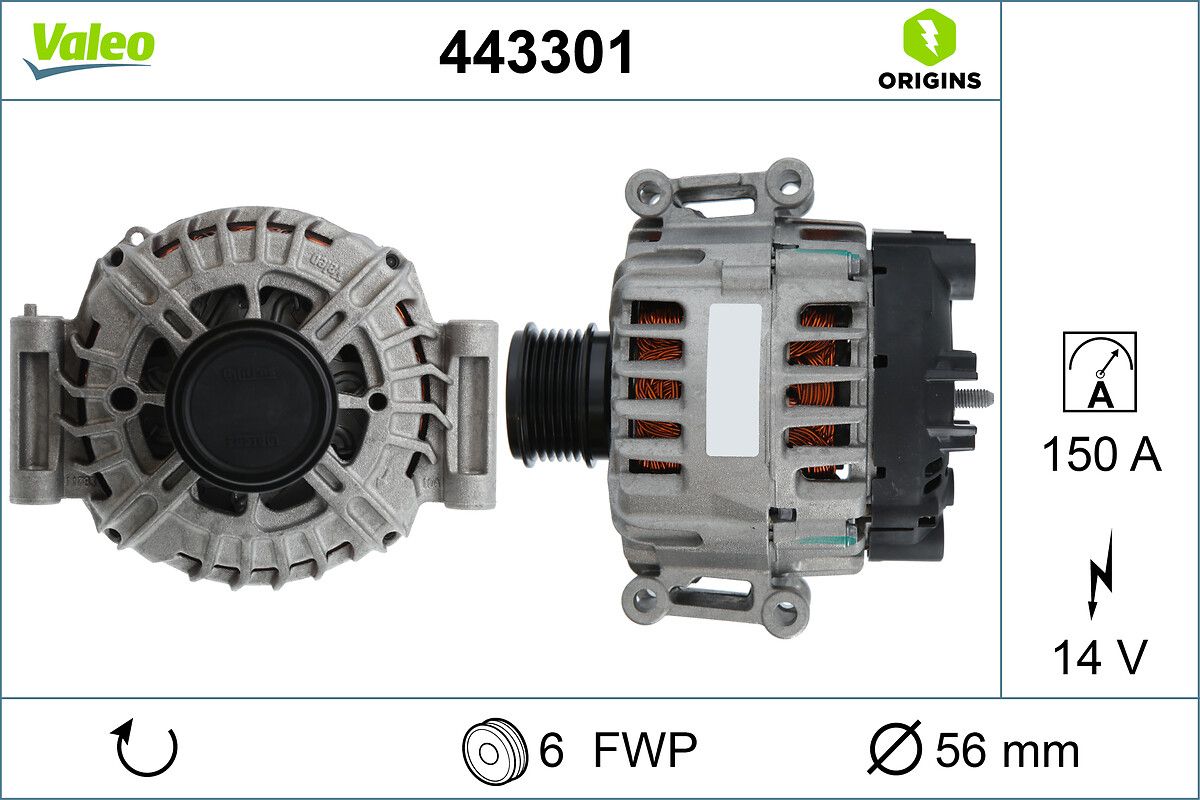 VALEO 443301 Alternator