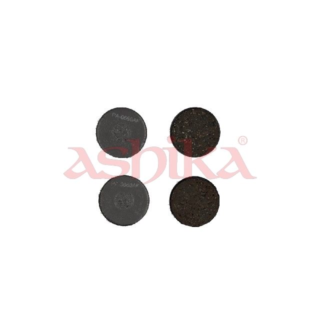 ASHIKA 50-00-0660 Brake pad set, disc brake