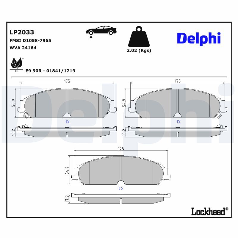 Brake Pad Set, disc brake-2
