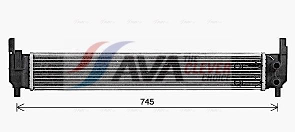 AVA CLEVER CHOICE VN2420 Low-temperature cooler, charge air cooler