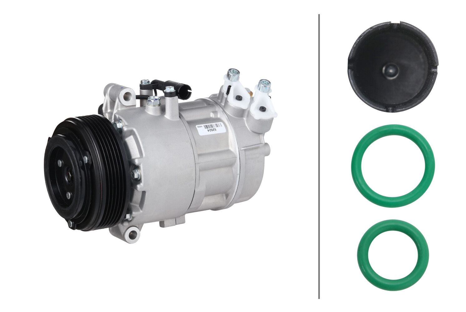 HELLA 8FK 366 201-681 Compressor, air conditioning