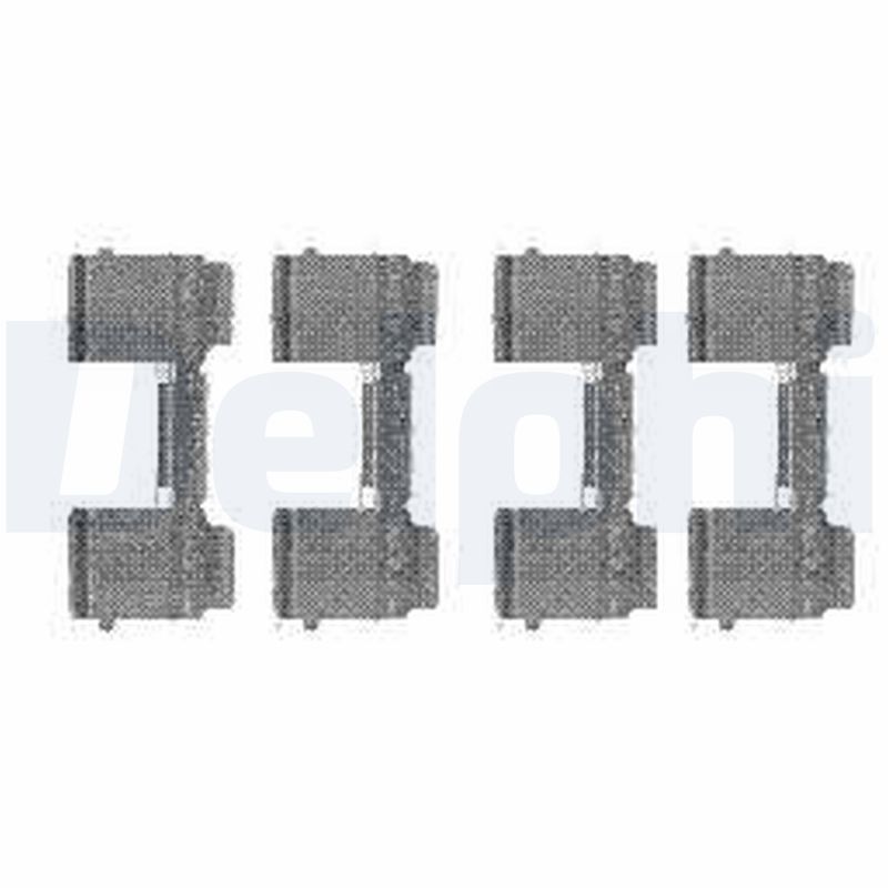 DELPHI LX0477 Accessory kit, disc brake pad