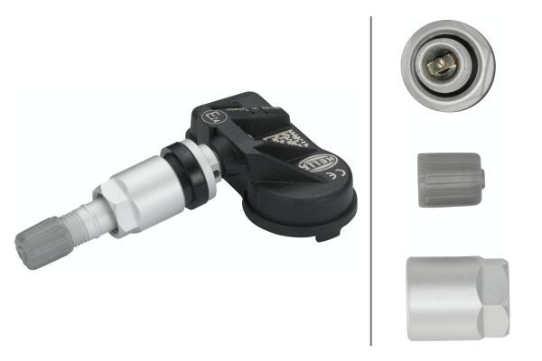 HELLA 6PP 358 139-221 Wheel sensor, tyre-pressure monitoring system