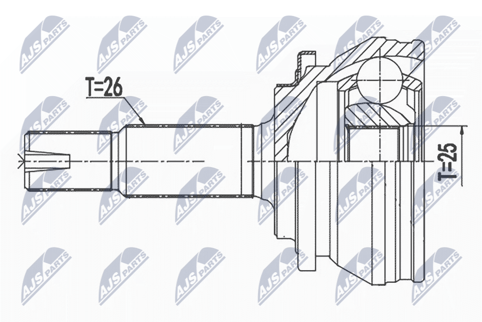 Joint Kit, drive shaft-1