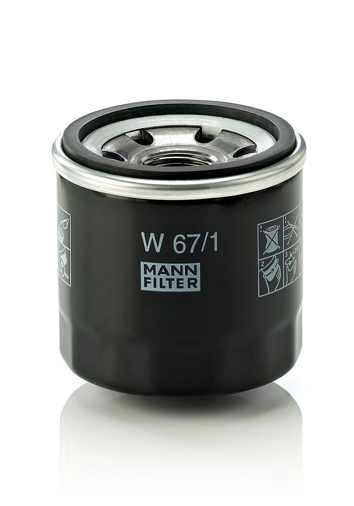 MANN-FILTER W 67/1 Oil filter