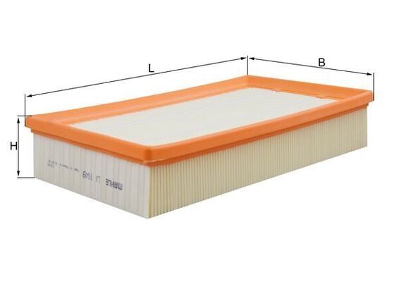 KNECHT LX 1649 Air filter