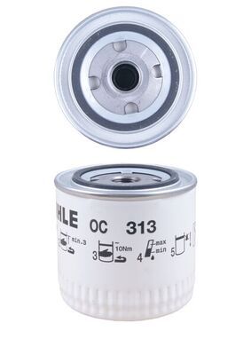 MAHLE OC 313 Oil filter