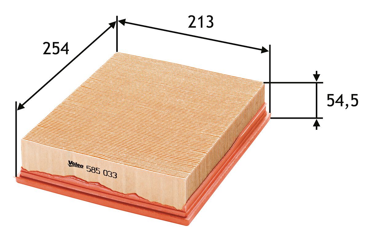VALEO 585033 Air filter