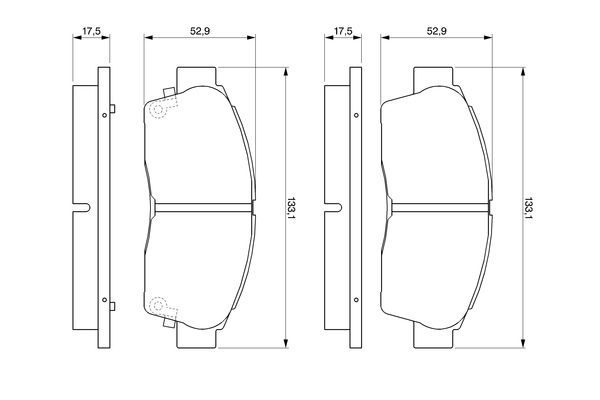Brake Pad Set, disc brake-5