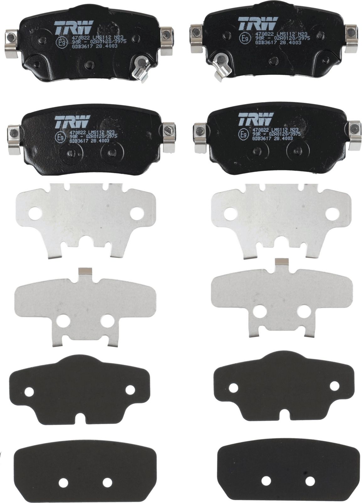 Brake Pad Set, disc brake-1