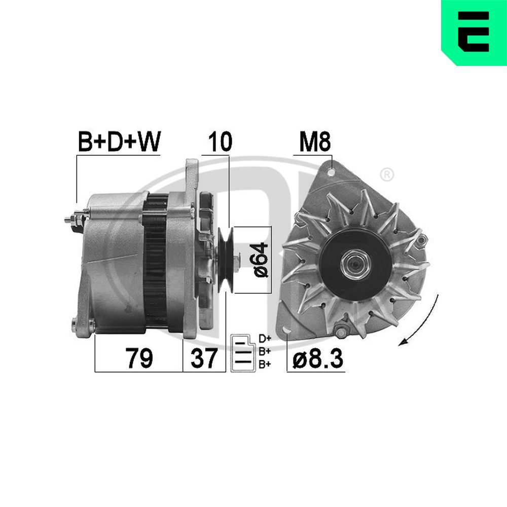 ERA 210204A Alternator
