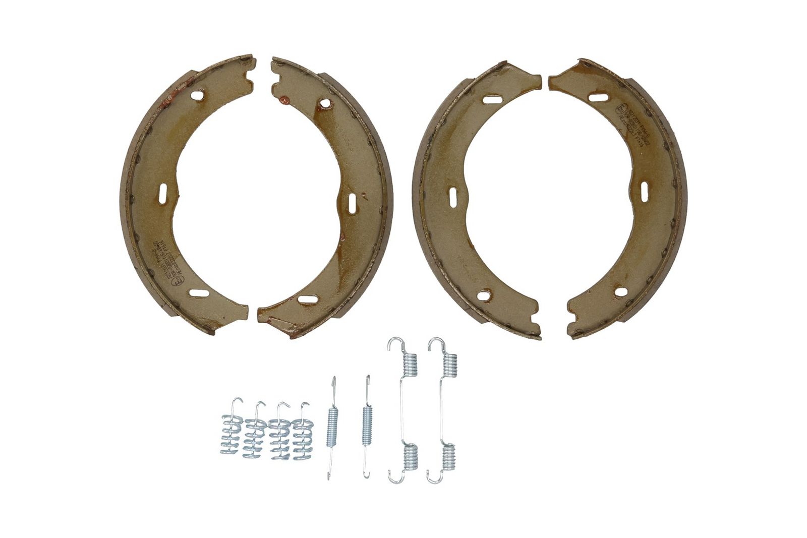 KAMOKA JQ212031 Brake shoe set, parking brake