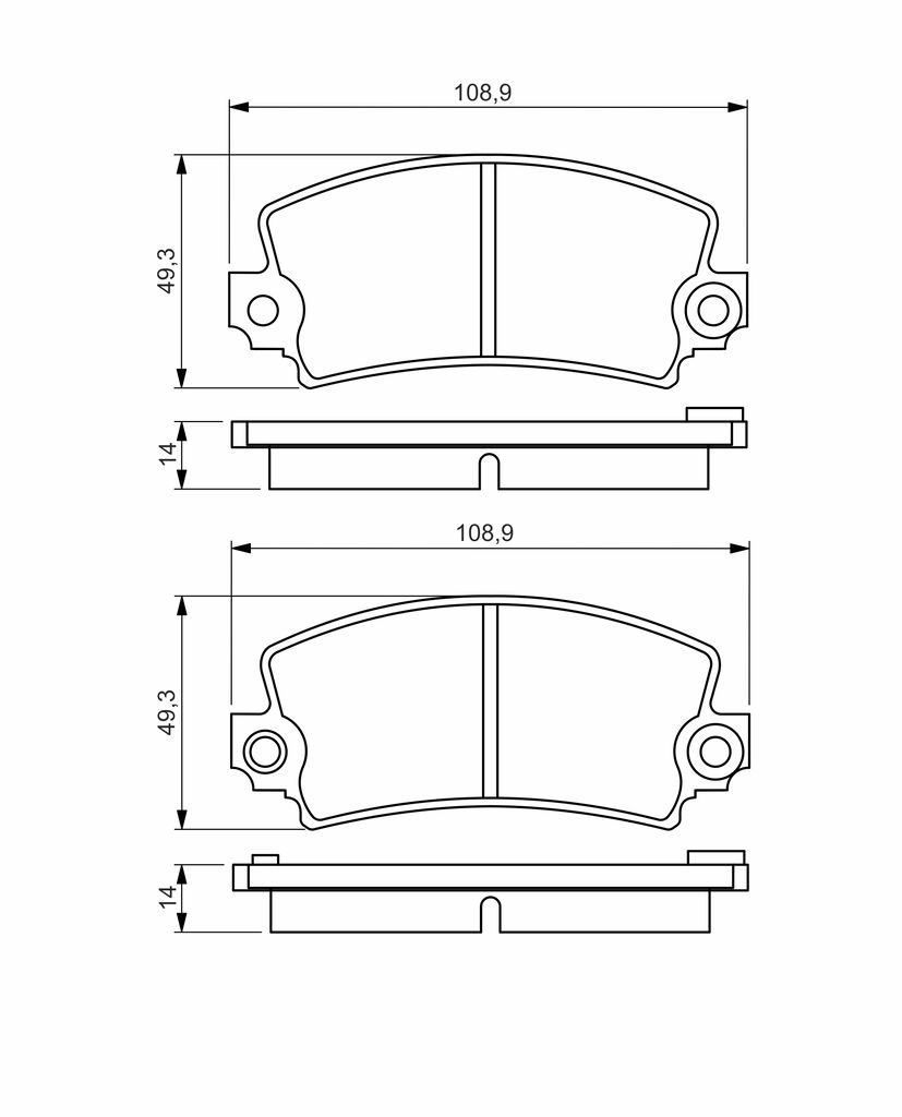 Brake Pad Set, disc brake-4