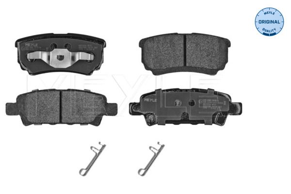 MEYLE 025 240 1416/W Brake pad set, disc brake