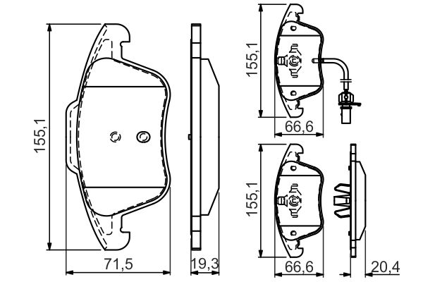 Brake Pad Set, disc brake-7